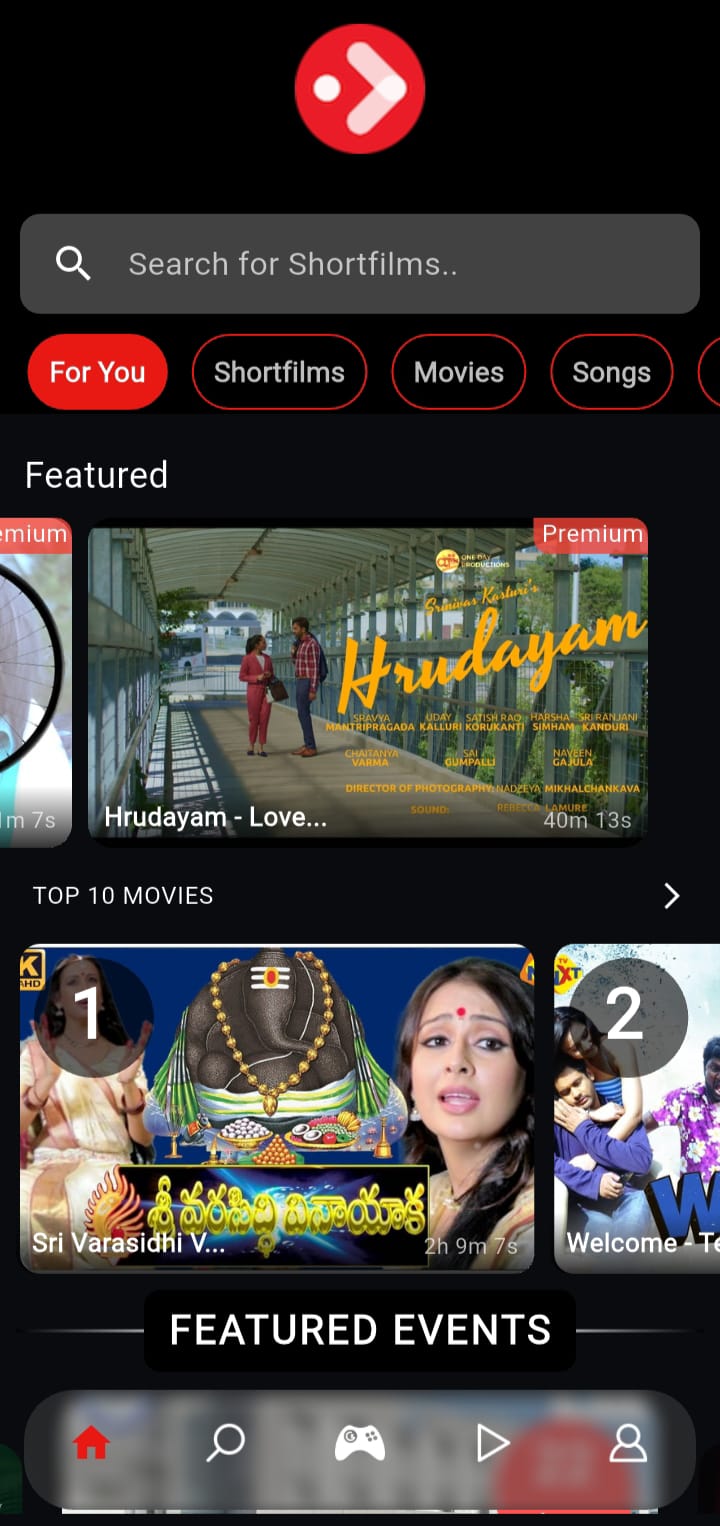 Mobile UI
